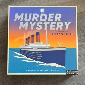 Murder Mystery Board Game